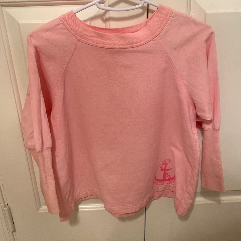 Vintage Cole for Kids Pink Long  Sleeve Sailing Top